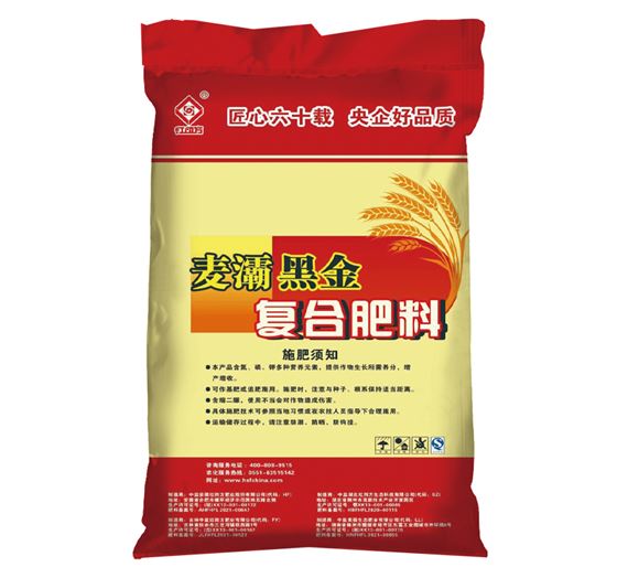 红四方麦灞黑金小麦专用复合肥料43%(23-13-7)