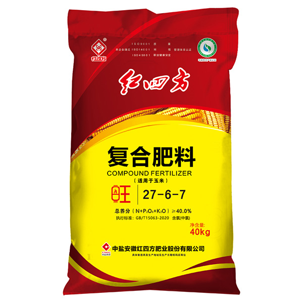 红四方复合肥料（旺）40%（27-6-7）